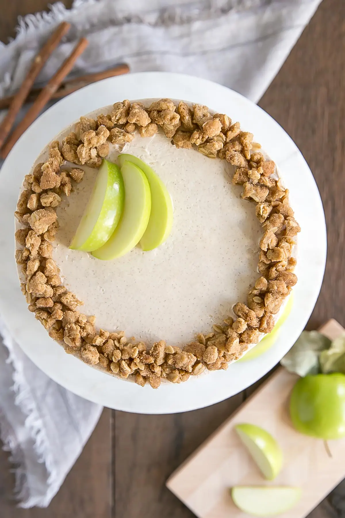 Apple Crisp Cake Liv For Cake