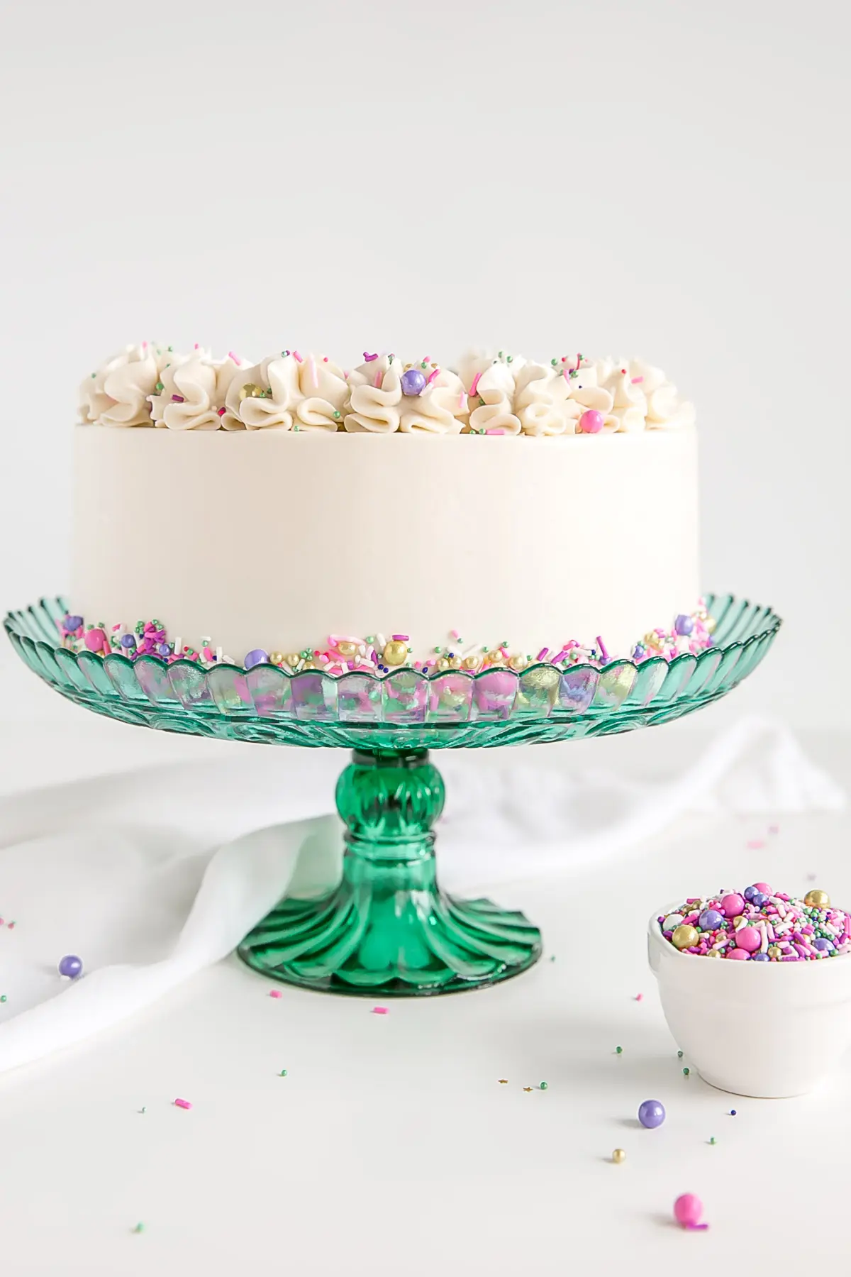 Classic White Cake | Liv for Cake