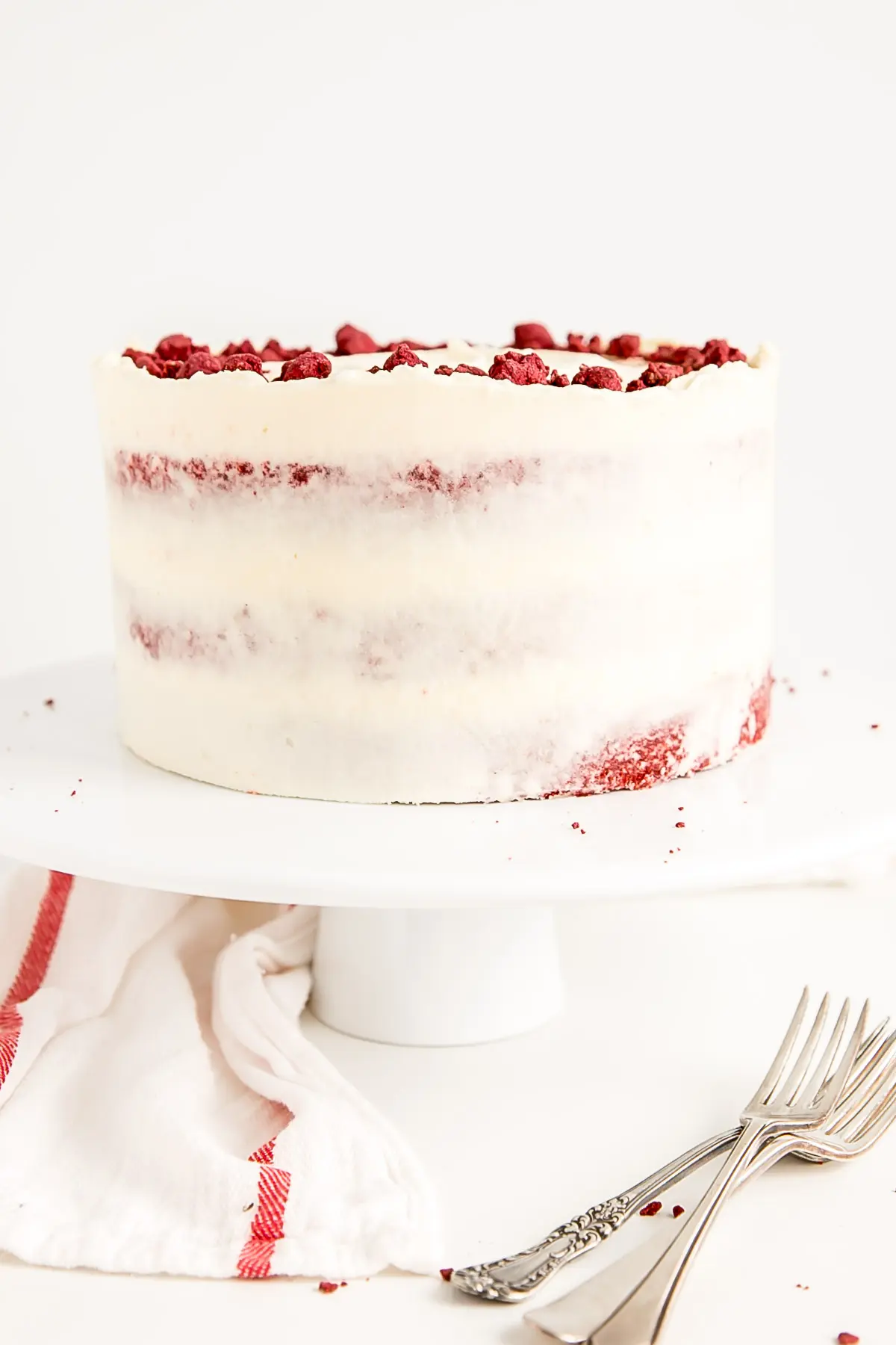 Vanilla Red Velvet Color Block 