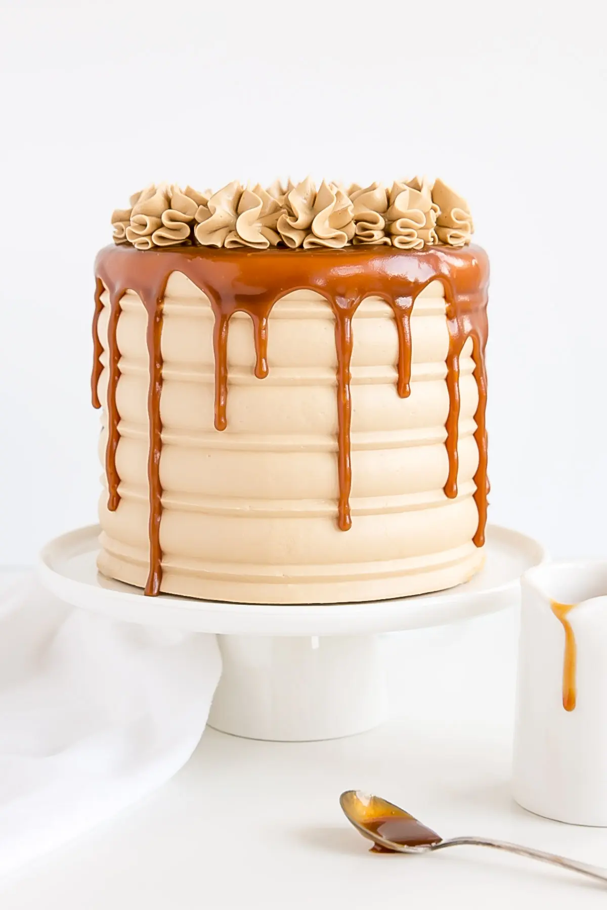 Chocolate Caramel Crunch Cake - Bakes by Brown Sugar