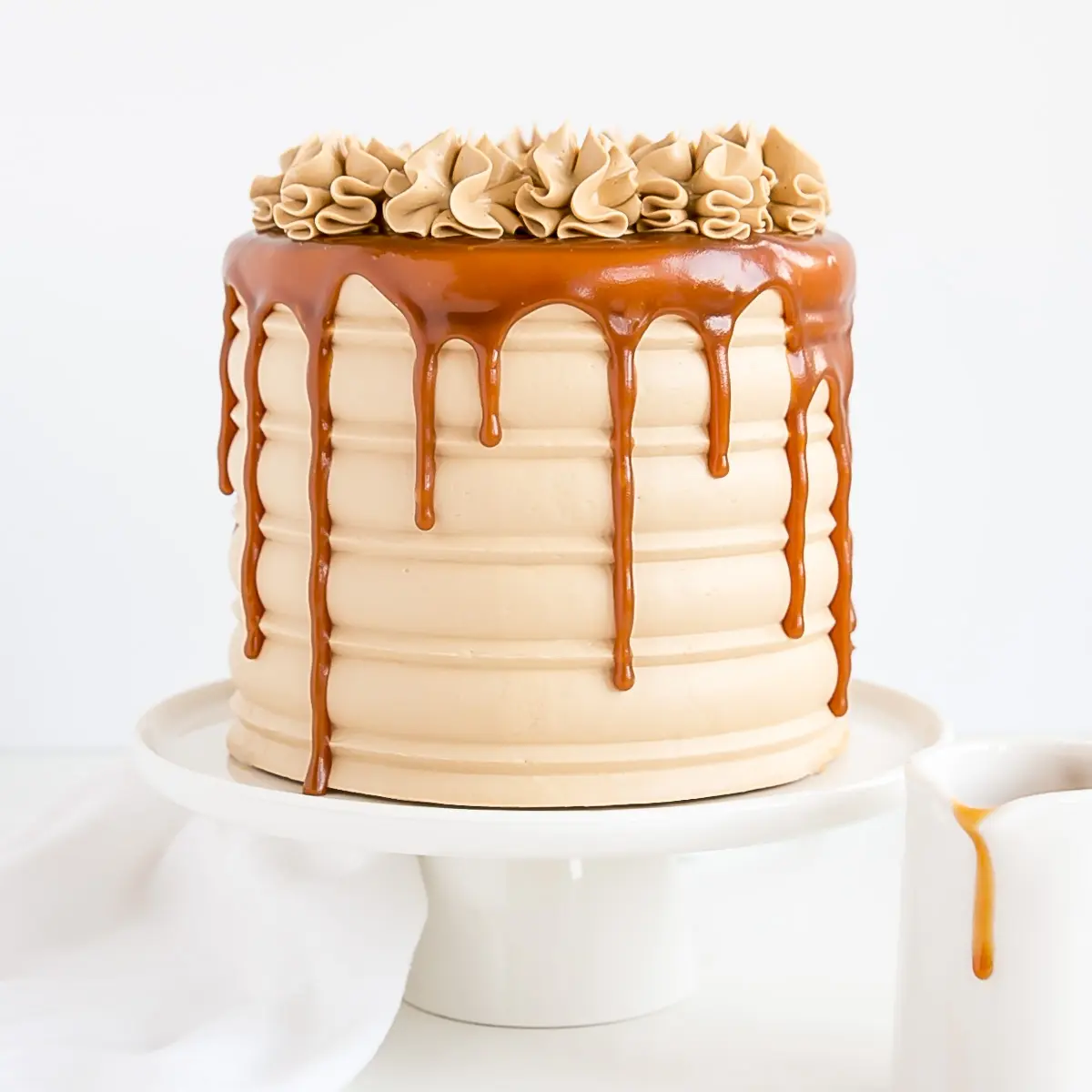 Vanilla Caramel Cake/sponge cake/easy vanilla cake - YouTube