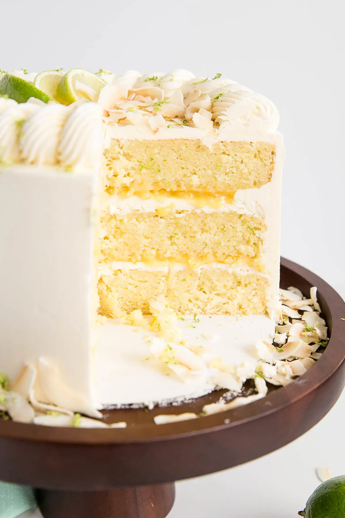 Lime Coconut Cake Liv For Cake