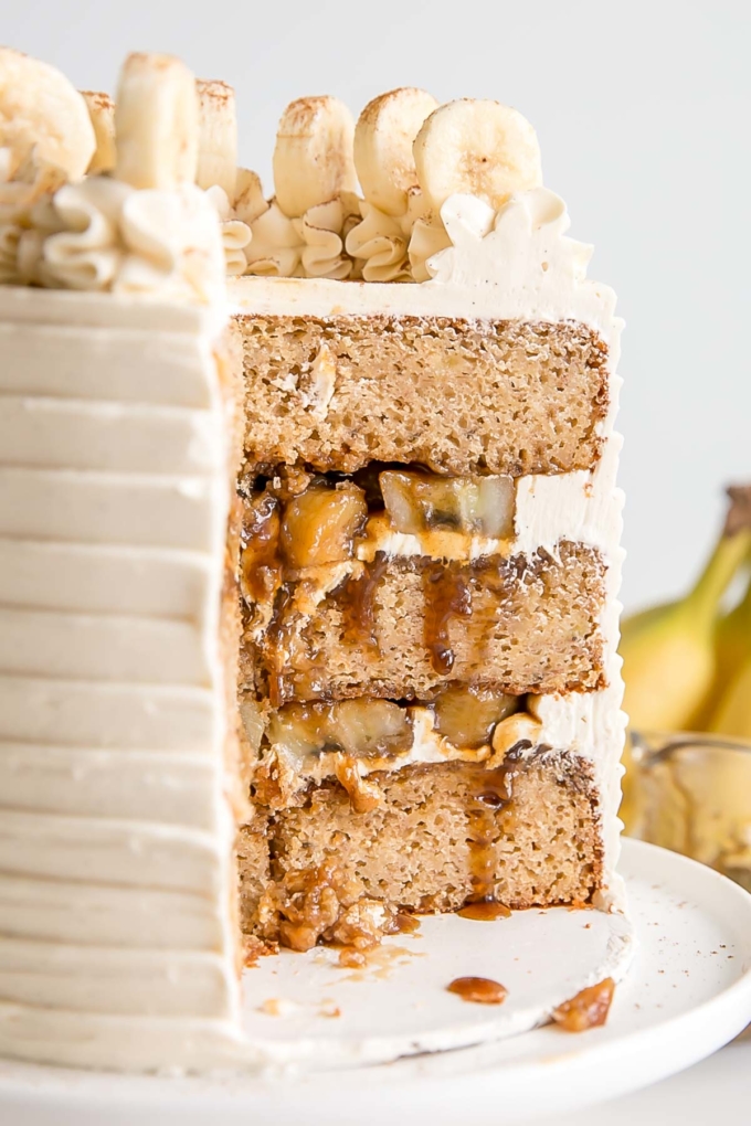 Bananas Foster Cake Liv for Cake