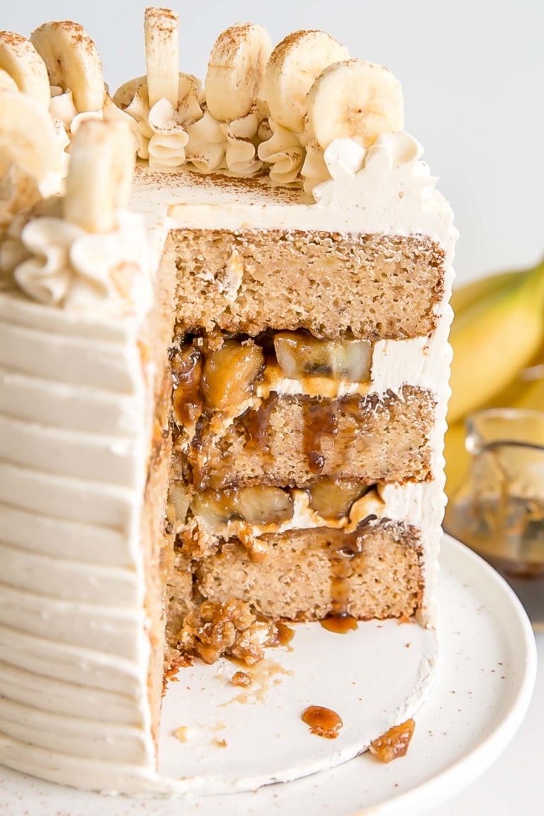 Bananas Foster Cake Liv for Cake