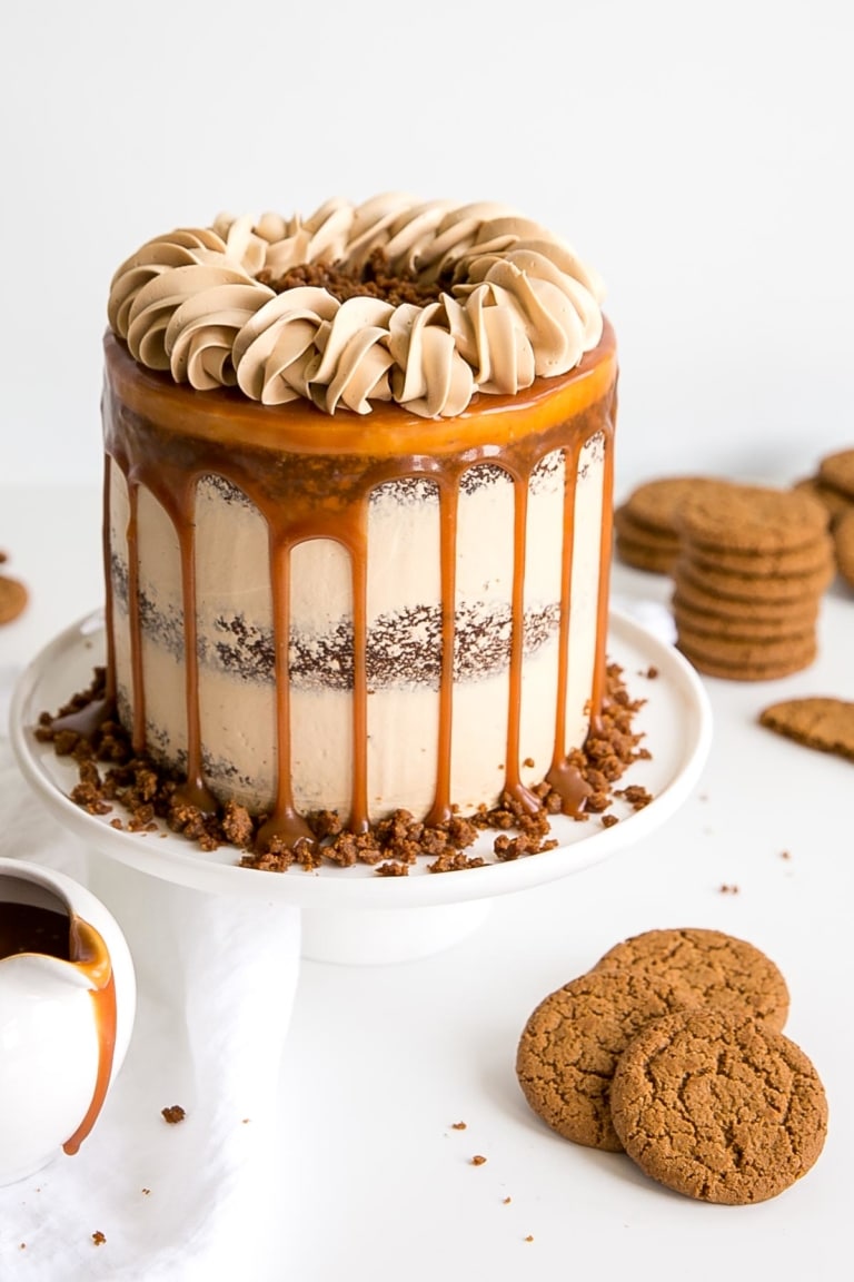 Caramel Gingerbread Cake Liv for Cake