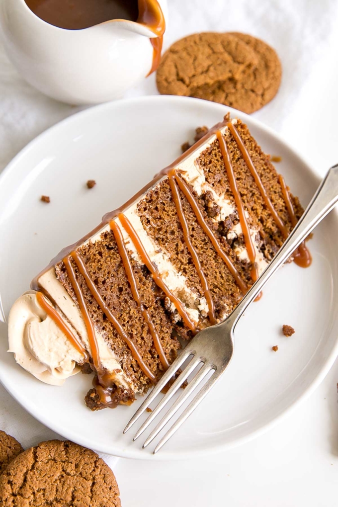 Caramel Gingerbread Cake Liv for Cake