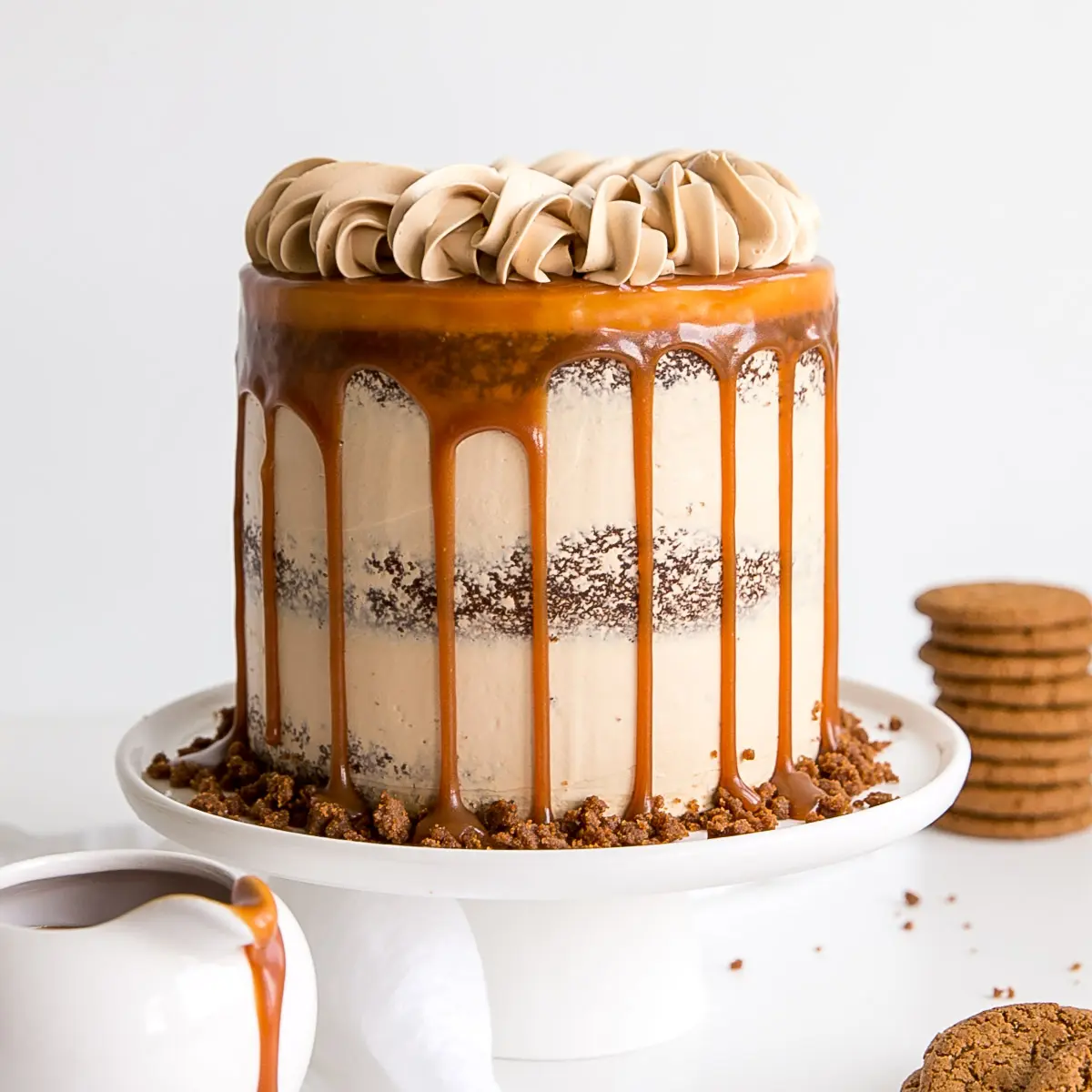 Caramel Gingerbread Cake - Liv for Cake