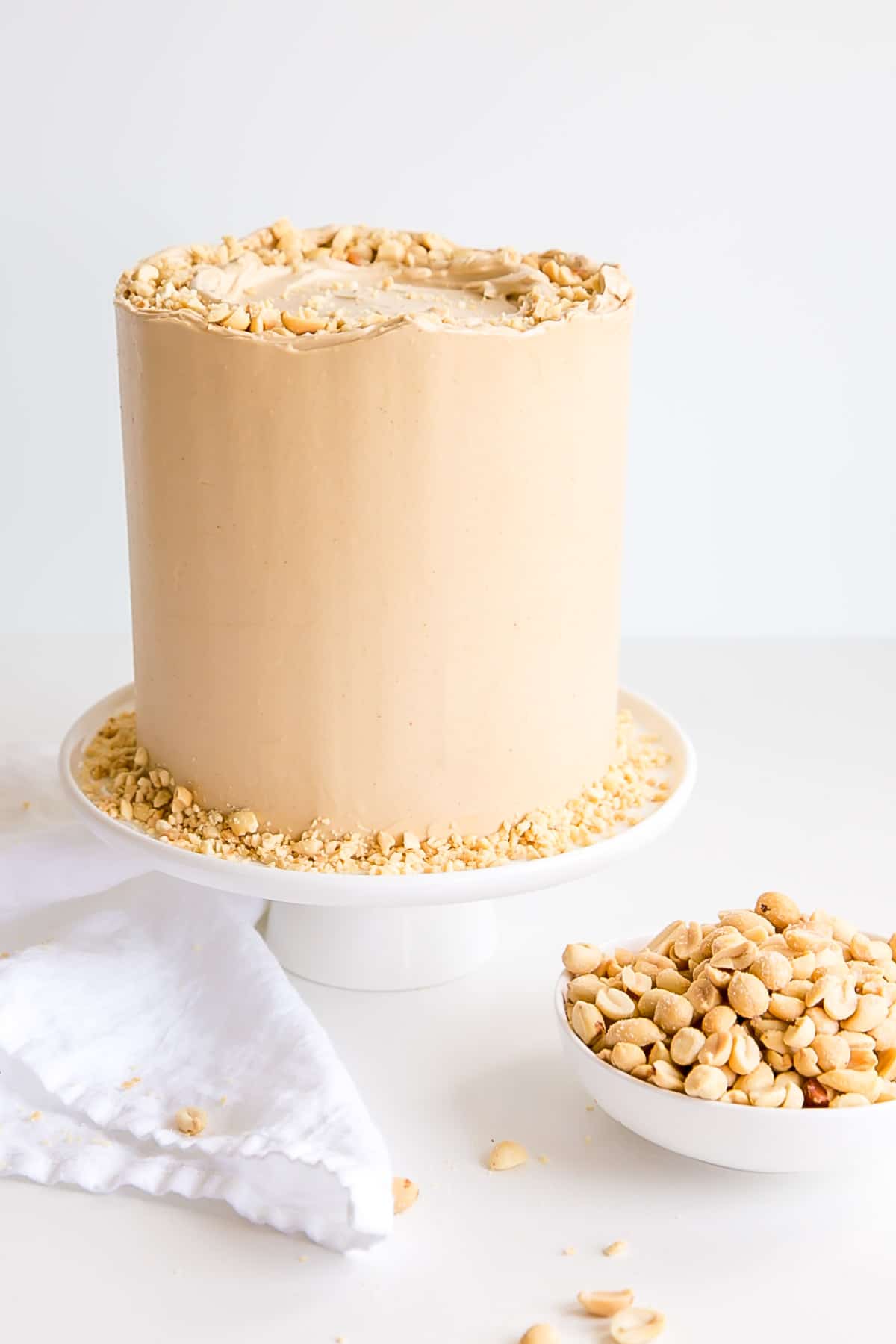 M&M'S peanut butter cake with peanut butter frosting recipe