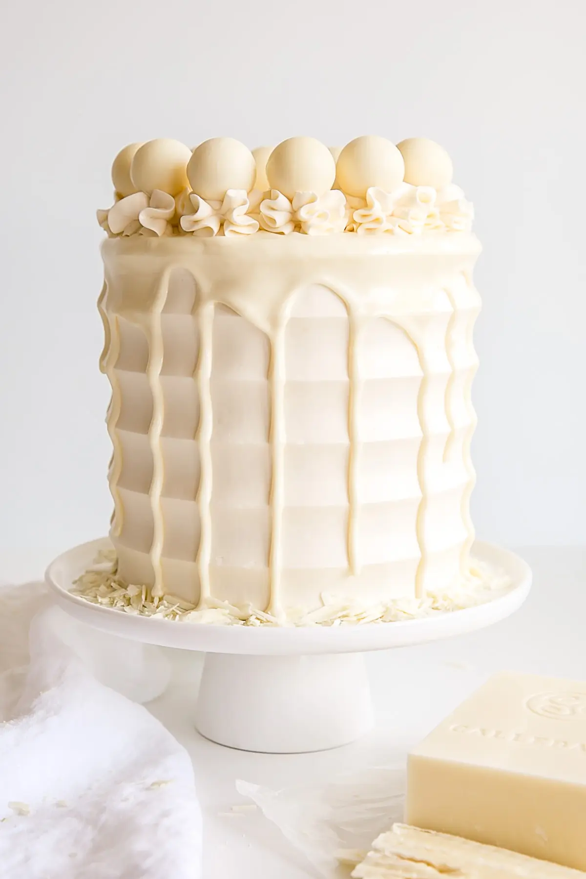 White Chocolate Cake Liv For Cake