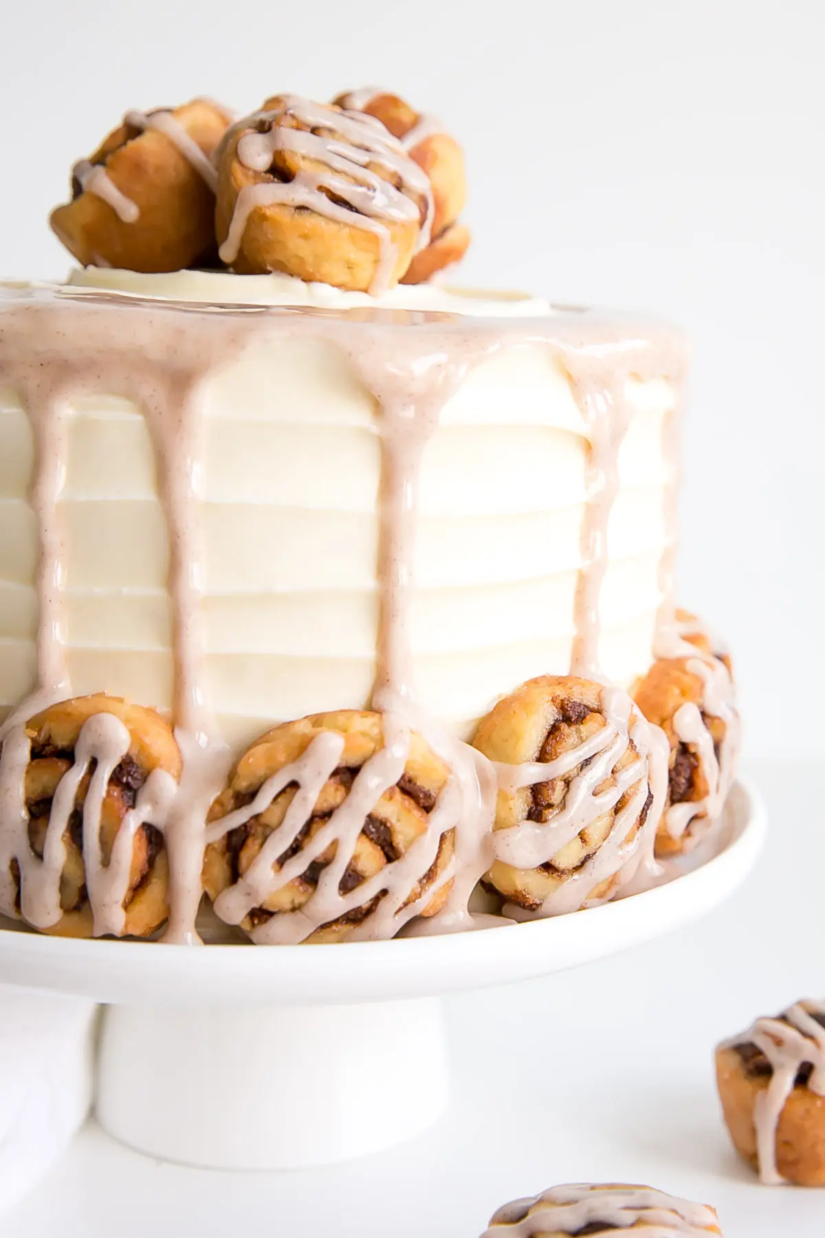 Cinnamon Roll Cake | Liv for Cake