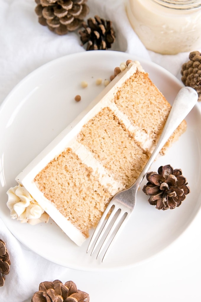 Eggnog Latte Cake Liv for Cake