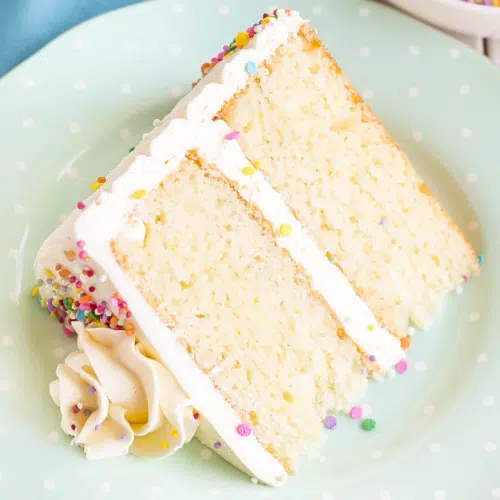 Simple Vegan Vanilla Cake, Vegan Cake Recipe | Jenny Can Cook