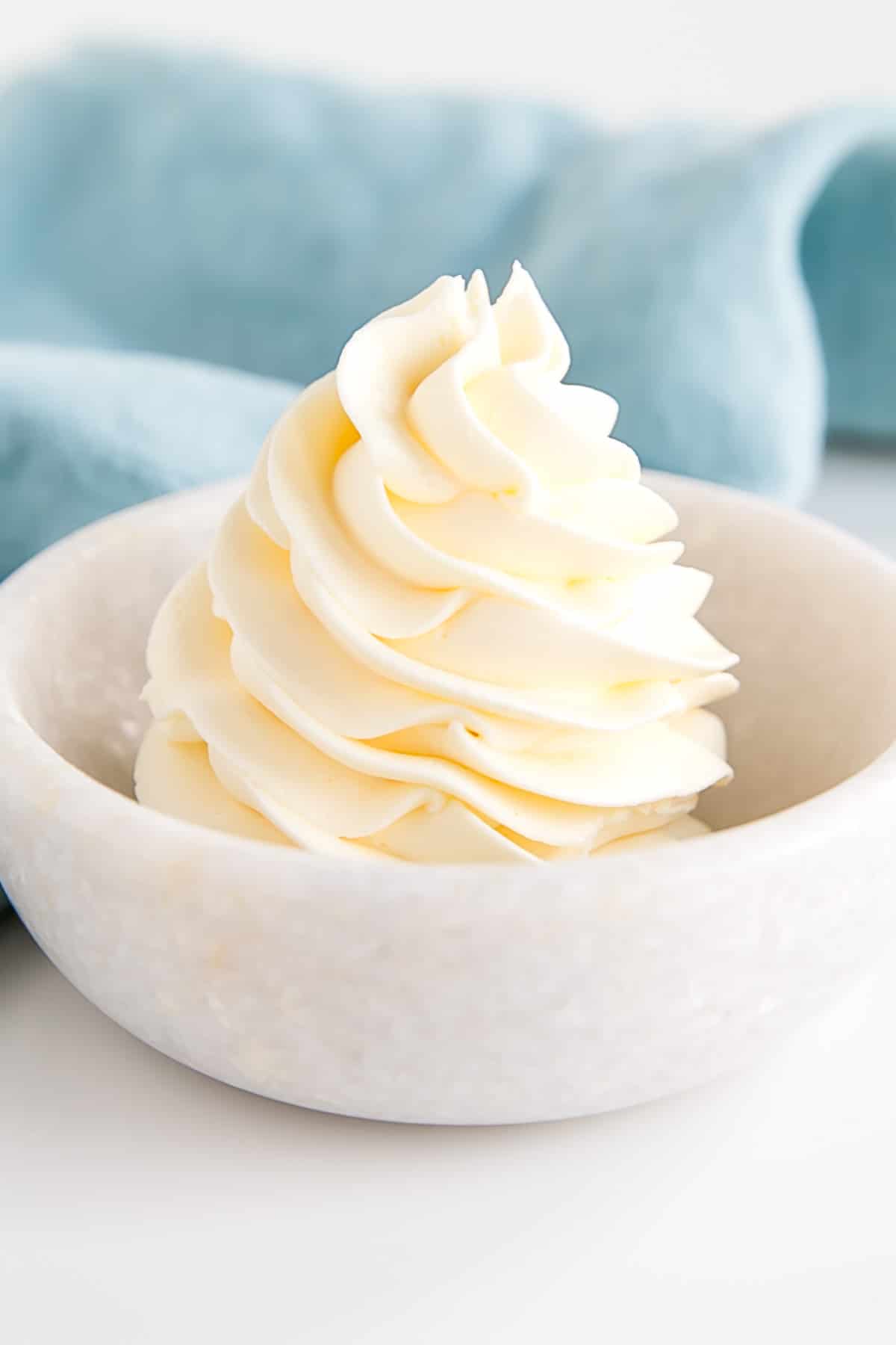 Swirl of German buttercream