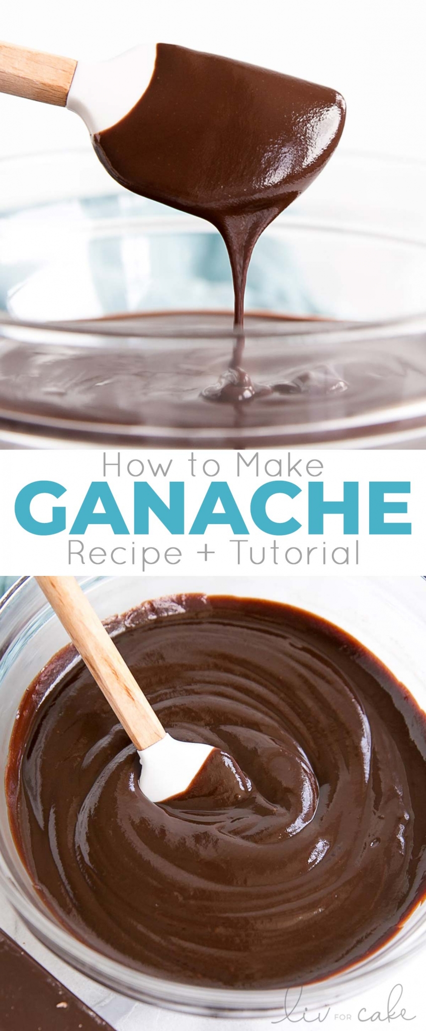 How To Make Ganache (Dark, Milk, & White Chocolate) Liv for Cake