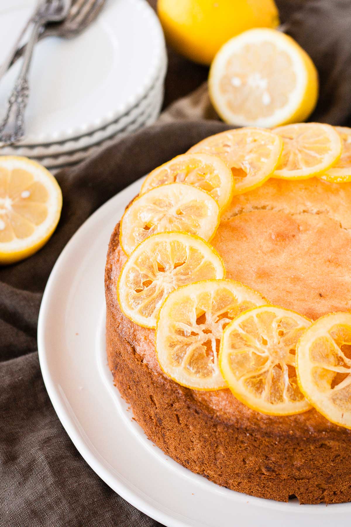 Rice Flour Madeira Cake - From The Larder