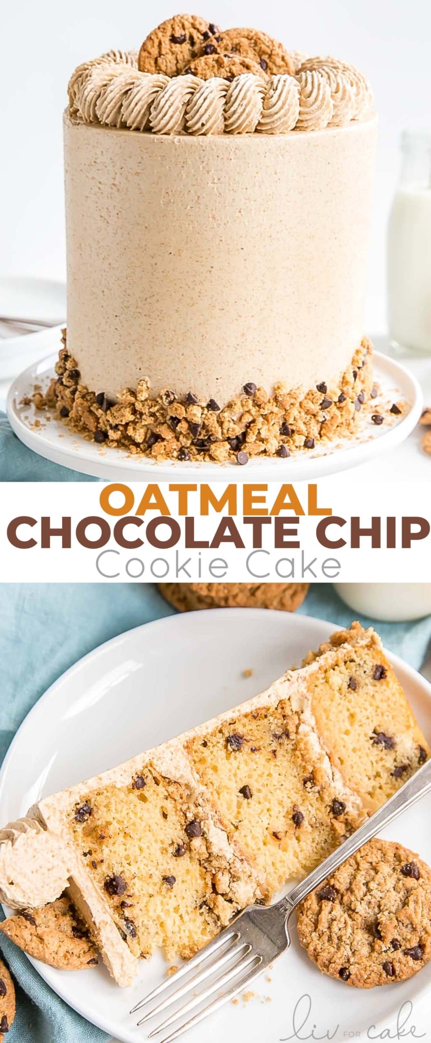 Oatmeal Cookie Cake Liv for Cake