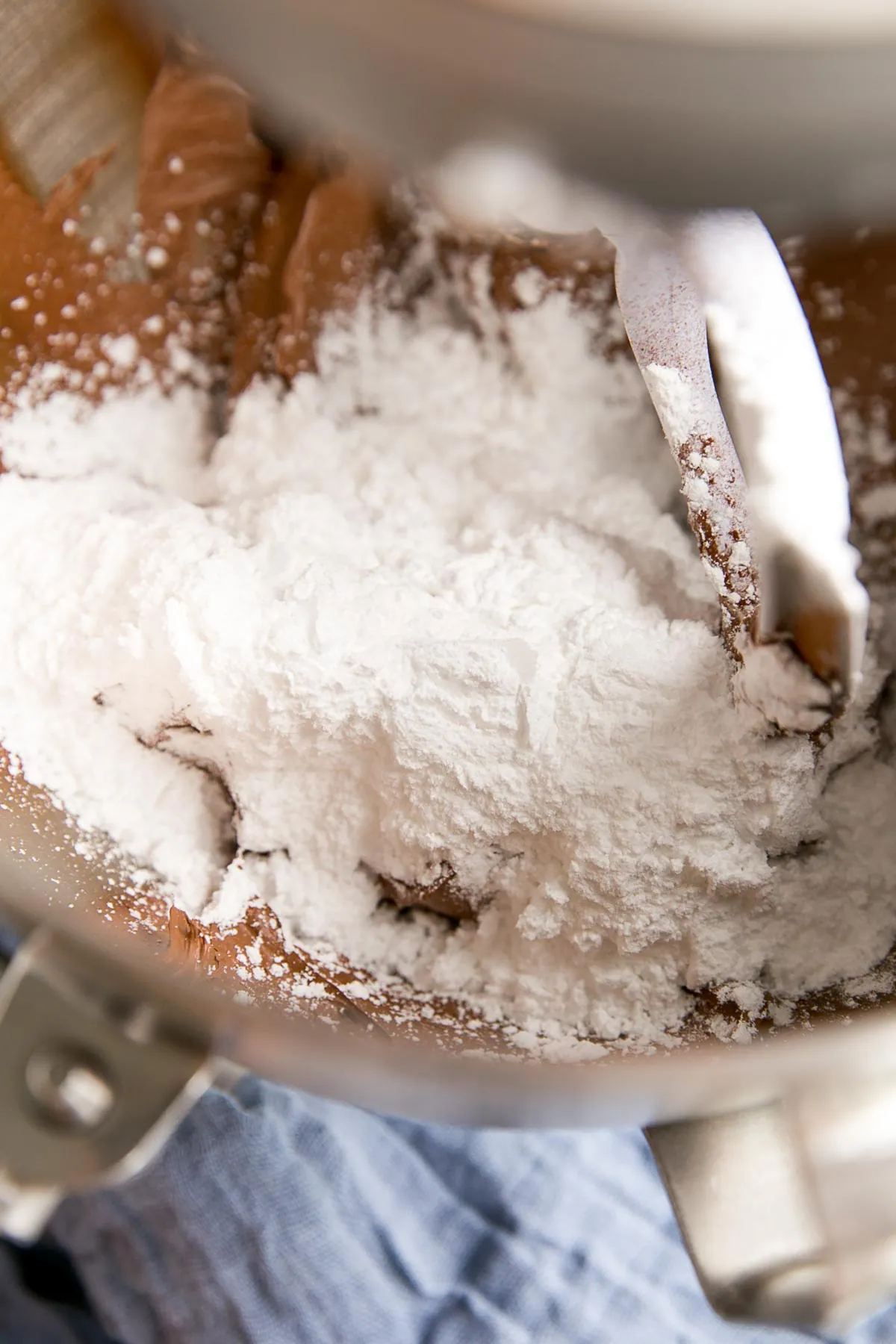 powdered sugar added 1 cup at a time.