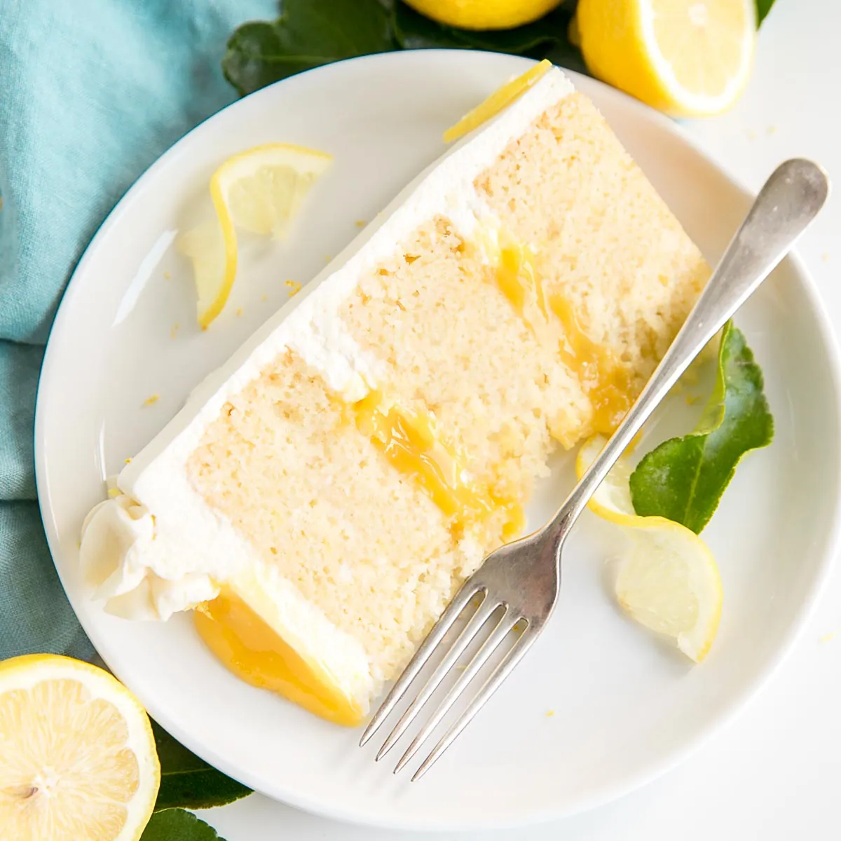 Dairy-Free Lemon Cake - Caked by Katie