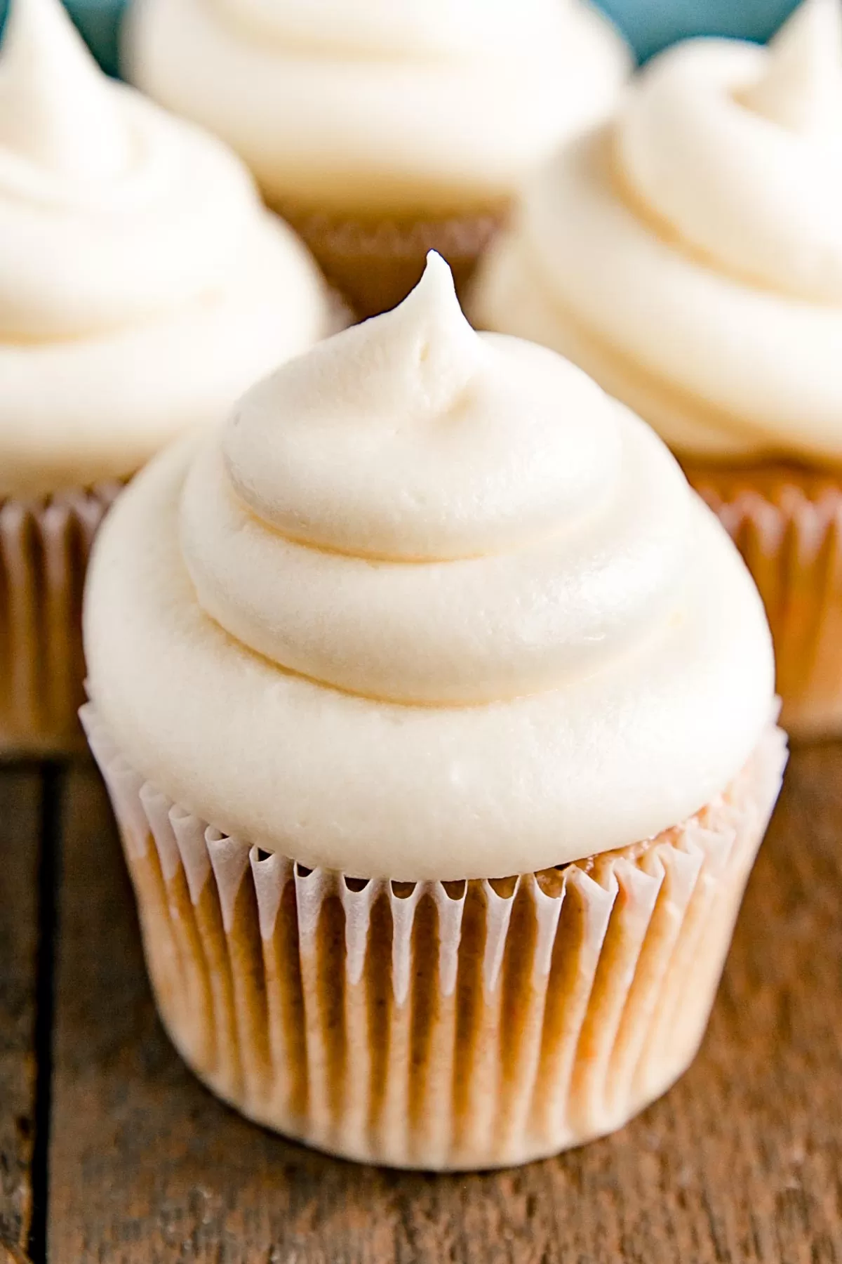 Carrot Cake cupcakes with cream cheese frosting